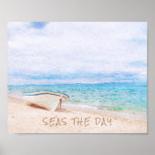 シーズザデイ引用文インビーチサンド ポスター (正面)