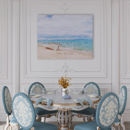 シーズザデイ引用文魚釣りボート ポスター