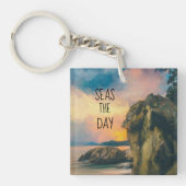 シーズザデイ感動的引用文アクリルキーチェーン キーホルダー (正面)
