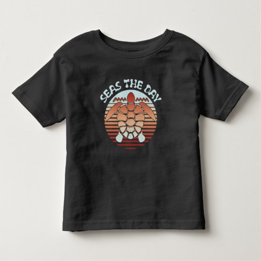 シーズザデイ |サマービベスカメ トドラーTシャツ (正面)