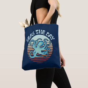 シーズザデイ 夏のバイブタコ Summer Vibes Octopus トートバッグ