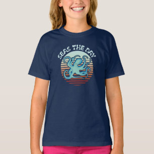 シーズザデイ 夏のバイブタコ  Summer Vibes Octopus Tシャツ