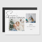 シーズモダンンの挨拶タイポグラフィ2 – 写真 (正面/裏面)