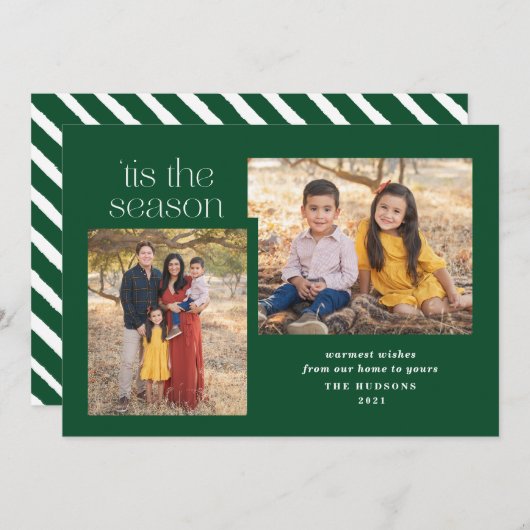 『シーズモダンン・カリグラフィ・ホル』 シーズンカード (正面/裏面)