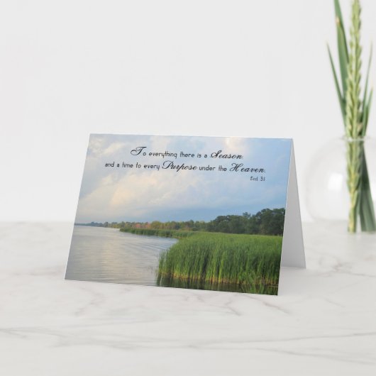 シーズンあり – 聖なる書物、 経典カード サンキューカード (正面)