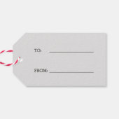 シーズンすてきスクリスマスホリデーギフトラベル ギフトタグ (裏面横)