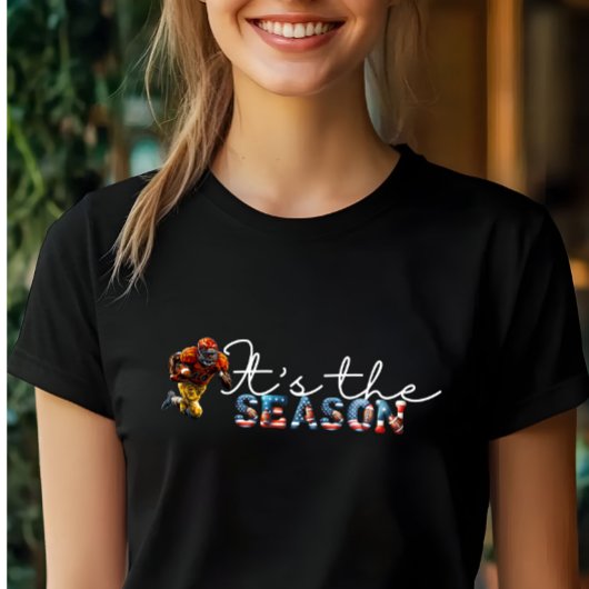 「シーズンだ」サッカー トライブレンドＴシャツ