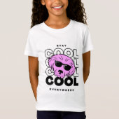 シーズンのご挨拶 どこでも涼しくTシャツ Tシャツ (正面)