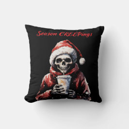 シーズンのクリエプニングクリスマススケルトン クッション
