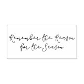 シーズンのクリスマスラバーアートスタンプの理由 ラバースタンプ (インプリント)