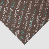 シーズンのクリスマス詩のパターンID593 薄葉紙 (詳細)