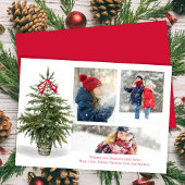 シーズンのグリーティングウォーターカラー写真コラージュ シーズンカード