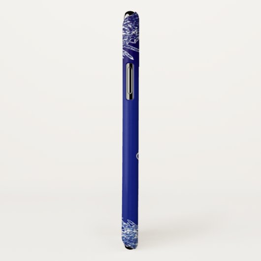 シーズンのグリーティングクリスマスグリッタークリスマス Case-Mate iPhoneケース (裏面/右)