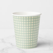 シーズンのグリーティングジンガムクリスマス 紙コップ (裏面)