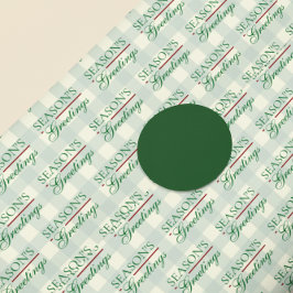 シーズンのグリーティングジンガムクリスマス 薄葉紙