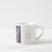 シーズンのグリーティングジンジャーブレッドハウスクリスマス エスプレッソカップ (右)