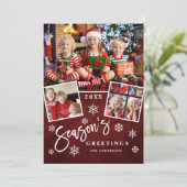 シーズンのグリーティングスモダンクリプト3 PHOTOコラージュ シーズンカード (スタンド正面)