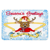 シーズンのグリーティングトインデナーフレックス磁石 マグネット (横)