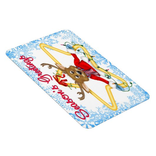 シーズンのグリーティングトインデナーフレックス磁石 マグネット (右側)