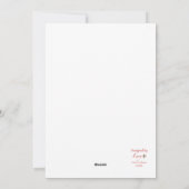 シーズンのグリーティングドゥードルカードロビンズレッドメールボックス シーズンカード (裏面)