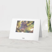 シーズンのグリーティングバードホリデークリスマスカード シーズンカード (裏面)