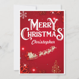 シーズンのグリーティングプリント可能カード、ホリデーカード 招待状