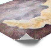 シーズンのフルーツ4 – アーティチョーク、バラ、イチゴ ポスター (角)