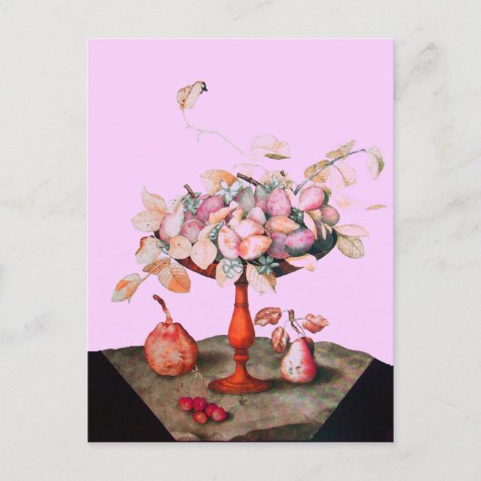 シーズンのフルーツ5 ポストカード (正面)