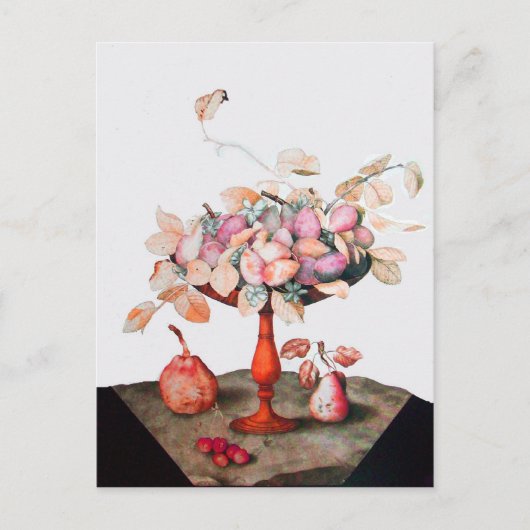 シーズンのフルーツ5 ポストカード (正面)