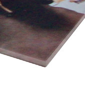 シーズンのフルーツ6 – 豆とバラ カッティングボード (角)