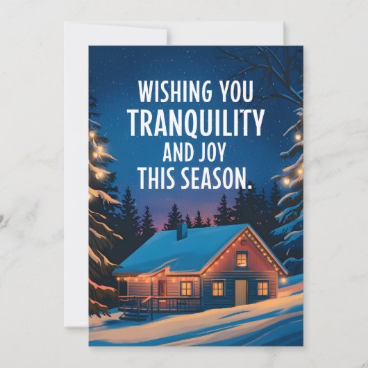 シーズンの喜び - クリスマスカード (正面)