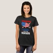 シーズンの幸せな4番目の理由は反逆である Tシャツ (正面フル)