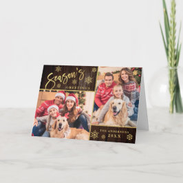 シーズンの挨拶2モダン写真の挨拶 シーズンカード