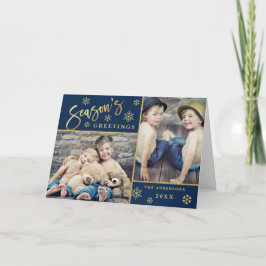 シーズンの挨拶2モダン写真の挨拶 シーズンカード