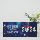シーズンの挨拶2024.業務企業の シーズンカード (スタンド正面)