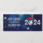 シーズンの挨拶2024.業務企業の シーズンカード (正面)