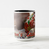 シーズンの挨拶(オーナメント) マグカップ (中央)