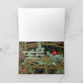 シーズンの挨拶!クリスマスカード シーズンカード (内部)