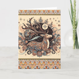 シーズンの挨拶：フェスティバル折りカード サンキューカード