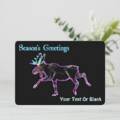 シーズンの挨拶 – 電動ムース シーズンカード (スタンド正面)