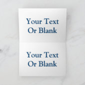 シーズンの挨拶 – 電動ムース シーズンカード (内部)