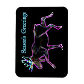 シーズンの挨拶 – 電動ムース マグネット (縦)