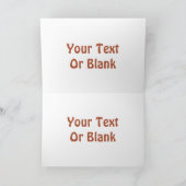 シーズンの挨拶 – Alaska On Inner樺の木樹皮 シーズンカード (内部)