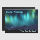 シーズンの挨拶 – Aurora Borealis (正面/裏面)