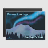 シーズンの挨拶 – Blue Aurora (正面/裏面)