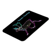 シーズンの挨拶 – Electric Caribou マグネット (左側)