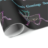 シーズンの挨拶 – Electric Caribou ラッピングペーパー (ロールコーナー)