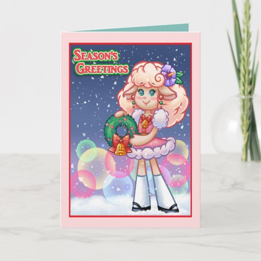 シーズンの挨拶(feat.メリーBell)カード 招待状 (正面)