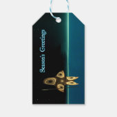 シーズンの挨拶 – Fractal Inuit Hunter ギフトタグ (正面)