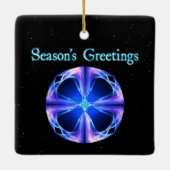シーズンの挨拶 – Polaris セラミックオーナメント (裏面)
